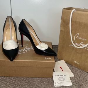 LIKE NEW LOUBOUTIN PIGALLE FOLLIES 100 SIZE 36